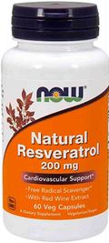 Natural Resveratrol от NOW